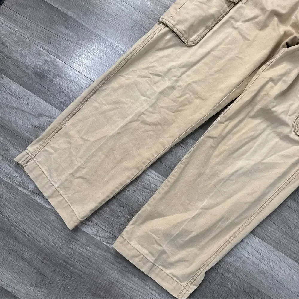 St. John's Bay Utility Cargo Pants 32x30 Khaki Workwear Outdoor